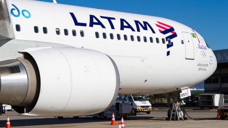 Boeing 767 de LATAM Airlines que volará entre Lima y Barcelona.