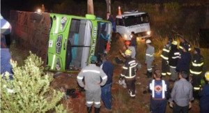 Vuelca en Brasil ómnibus con estudiantes misioneros: 3 muertos