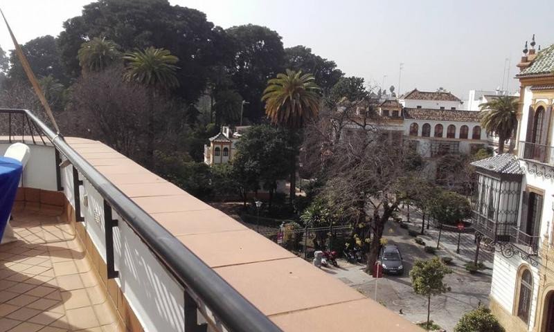 La vista desde la terraza del Hotel Doña Manuela muestra su excelente ubicación.