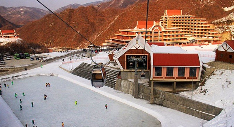 Masikryong, la insólita estación de esquí de Corea del Norte
