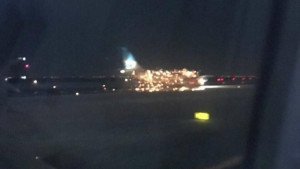 Explosión en vuelo de Aerolíneas Argentinas por despegar de Nueva York