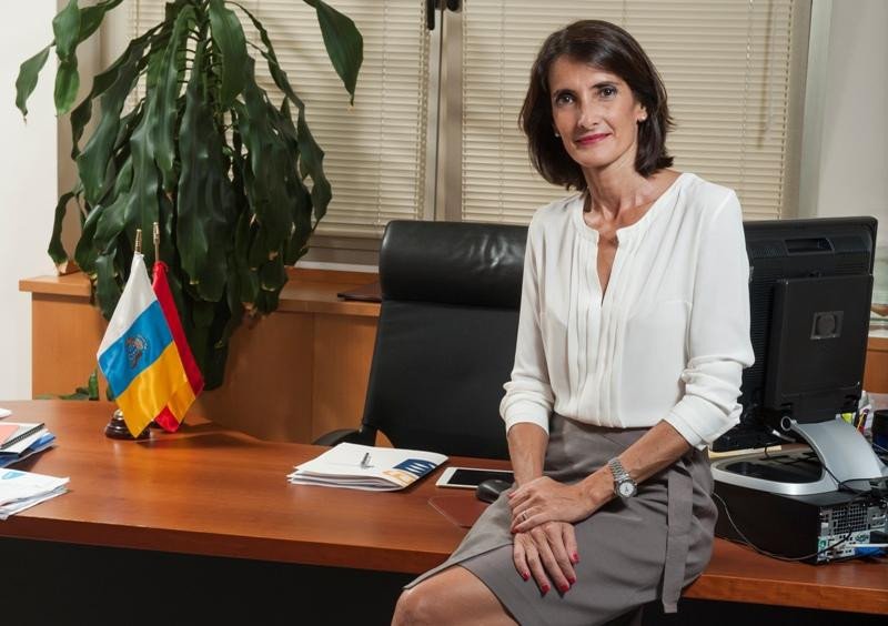 María Teresa Lorenzo, consejera de Turismo, Cultura y Deportes de Canarias