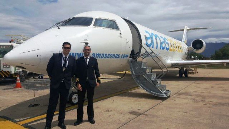 Amaszonas Uruguay recibió en Montevideo su segundo avión