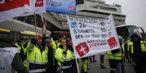 Convocan huelga del personal de tierra en los aeropuertos de Berlín