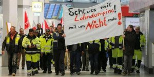 El personal de tierra de los aeropuertos de Berlín vuelve a la huelga