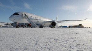 El Airbus A350-1000 puesto a prueba en condiciones de frío extremo