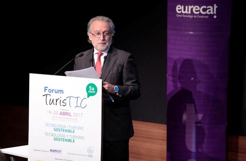 El desarrollo sostenible del turismo es uno de los retos del siglo, según el presidente de Eurecat, Xavier Torra.