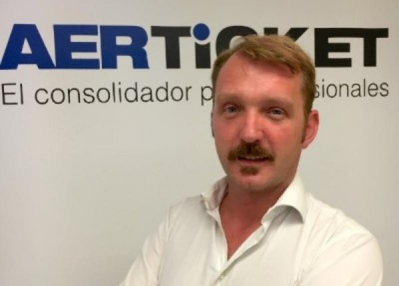 Stephan Ebert, director Ejecutivo de Aerticket España.