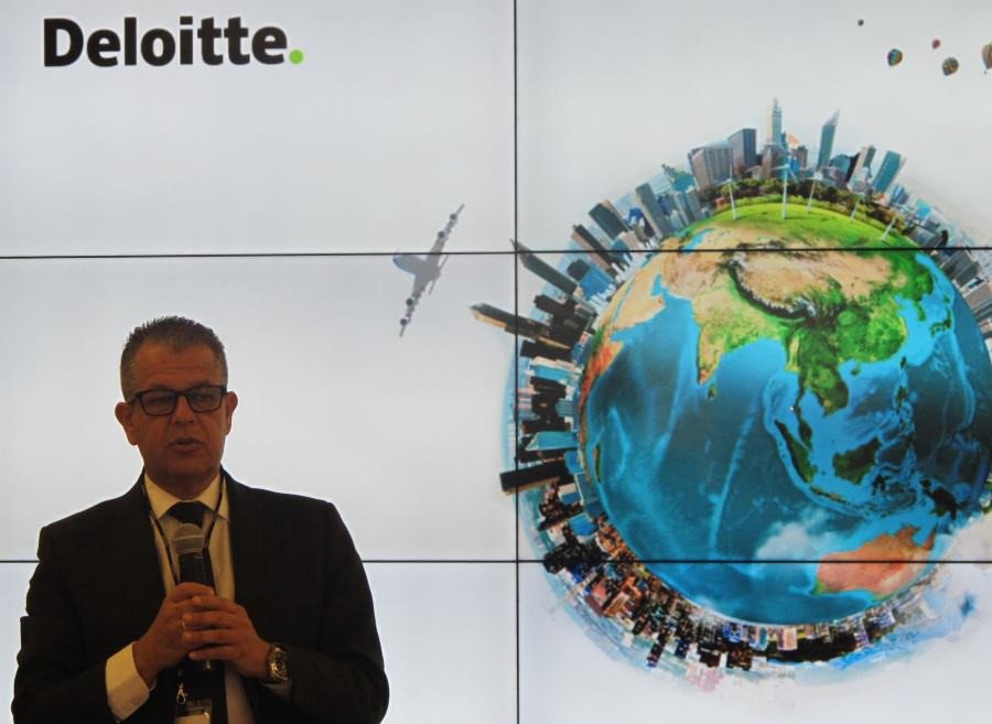 Jorge Schoenenberger, socio director de la industria de Travel Hospitality, Leisure and Transport de Deloitte, introdujo ayer el acto de presentación del estudio.