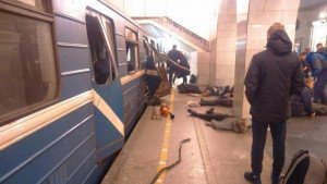 Al menos 11 muertos en el Metro de San Petersburgo por una explosión