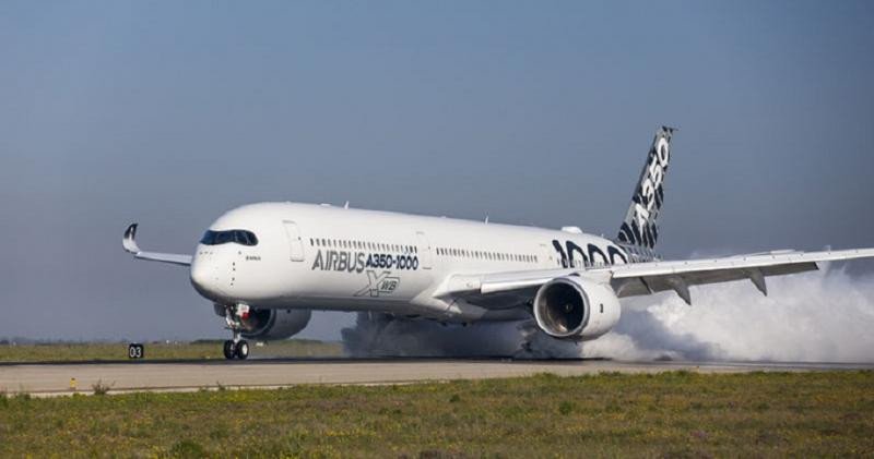  Airbus A350-1000, está programado para entrar en servicio durante el segundo semestre de 2017 (Foto: Airbus/ S. Ramadier).