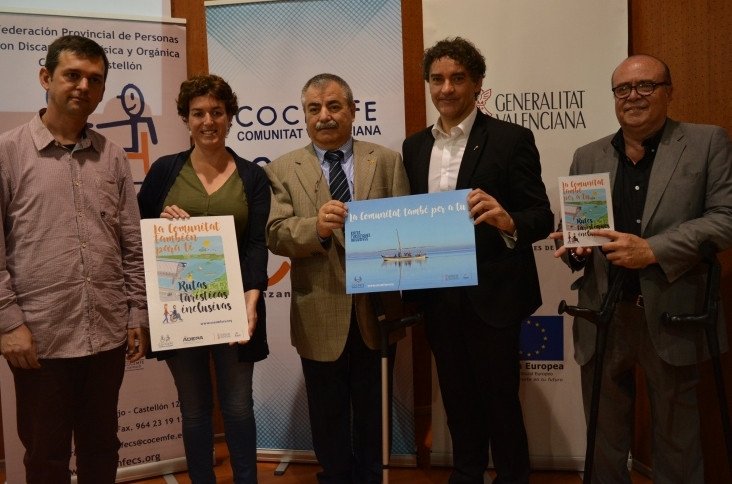 Presentación de las nuevas rutas de turismo inclusivo.