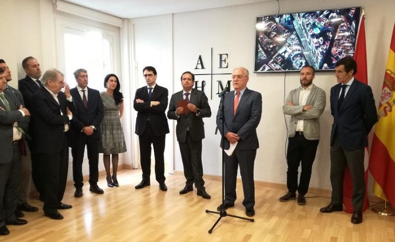 La Asociación Empresarial Hotelera de Madrid ha inaugurado su nueva sede en el marco de su 40 aniversario