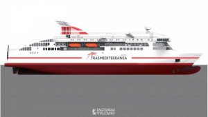 Trasmediterranea anuncia un nuevo ferry de última generación