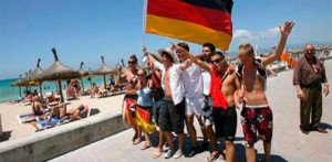 El turismo alemán cae en Baleares un 8-10% según las ventas hasta abril