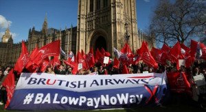 Huelga de tripulantes de cabina en British Airways en pleno verano 