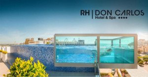 Hoteles RH acoge la primera piscina de cristal suspendida de la Península