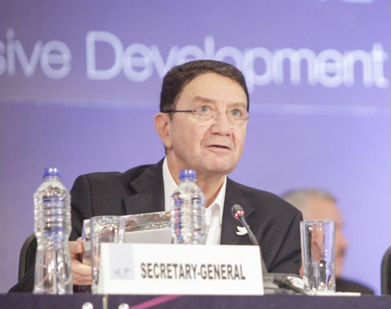 El secretario general de la OMT, Taleb Rifai.