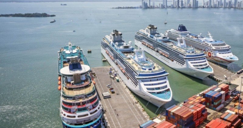 El gasto de los turistas de cruceros en la ciudad colombiana llegó a US$ 54 millones. Foto: Puerto Cartagena.