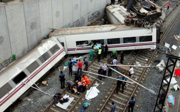 Accidente de tren en Galicia: condena a 2,5 años de cárcel tras de 11 años