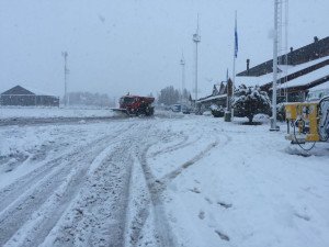 Por nieve cierran aeropuertos de Bariloche, Ushuaia y Chapelco