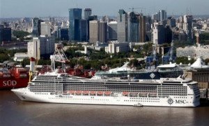 MSC Cruceros piensa en Mar del Plata y el sur de Argentina para futuros itinerarios