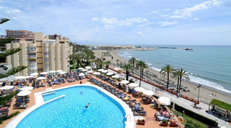 Málaga acumula el mayor número de pernoctaciones. Foto Medplaya Hotel Rivera en Benalmádena (Medplaya).