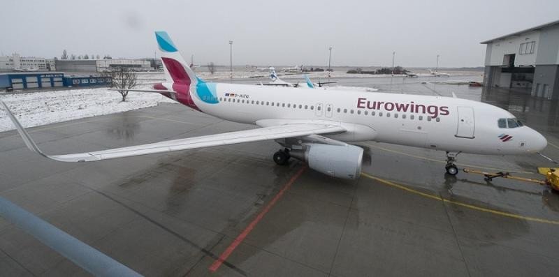 Eurowings sigue su plan de expansión y busca 200 pilotos y 400 TCP c on licencia para el A320.