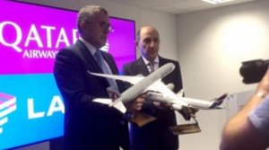 Qatar Airways anuncia nuevo código compartido con LATAM Brasil