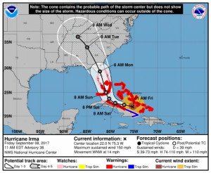 Cuba y Florida, en alerta máxima ante la llegada del huracán Irma