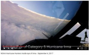¿Cómo es Irma por dentro? Vídeo del piloto que voló en su interior