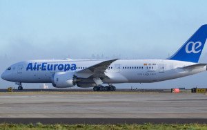 Air Europa refuerza su ruta Madrid-Asunción-Córdoba