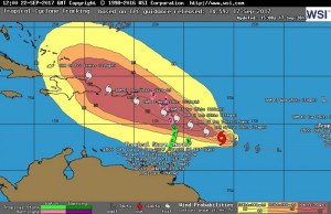María sigue la ruta de Irma y angustia al Caribe
