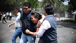 Nuevo sismo de 7.1 sacude a México