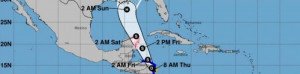 Alerta de huracán en la Riviera Maya