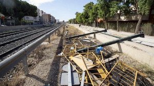 Murcia, incomunicada por tren con Cartagena, Alicante, Madrid y Barcelona