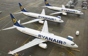 Ryanair cancela 212 vuelos, la mayoría con nueve aeropuertos españoles