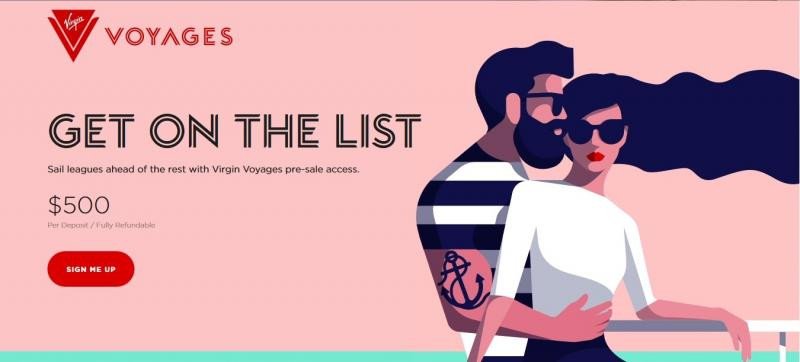 Virgin Voyages se lanza al mercado con cruceros sólo para adultos