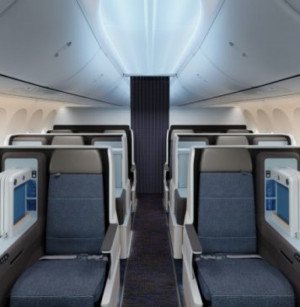 Aerolínea FlyDubai presenta los asientos-trono de sus nuevos 737 MAX 8