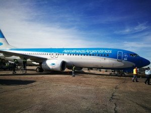 Continúan las cancelaciones en vuelos internacionales de Aerolíneas Argentinas