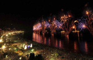 Río espera 2,7 millones de personas en su tradicional fiesta de Año Nuevo