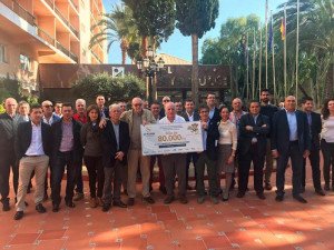 Senator dona 80 toneladas para el Banco de Alimentos de Almería