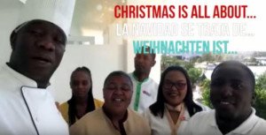 Las originales vídeo-felicitaciones de hoteles y cadenas por Navidad (I)