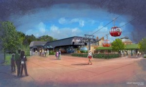 ¿Cómo será el teleférico para viajar dentro de Walt Disney World Resort?