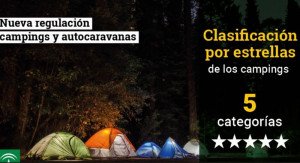 Andalucía fija una nueva clasificación por estrellas para los campings