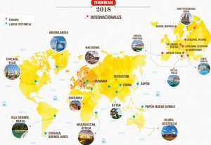 Las tendencias y destinos que marcarán los viajes de los españoles en 2018