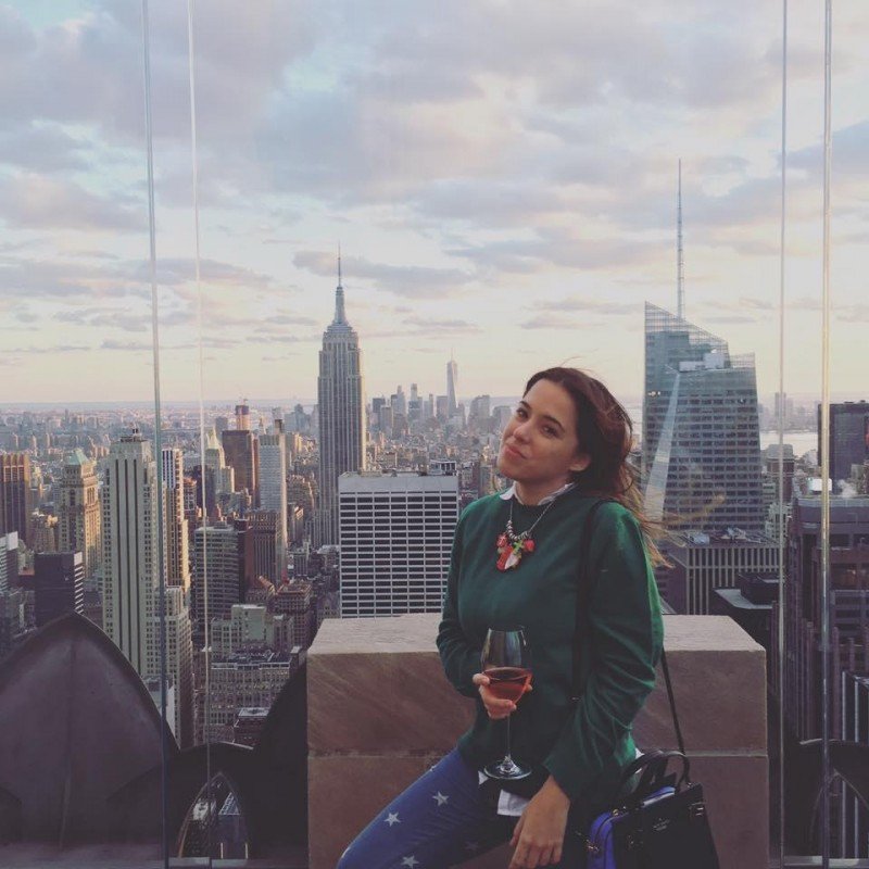 Carla Vallejos Blanco, de 28 años, en un viaje anterior a Nueva York. Foto: Facebook/TN