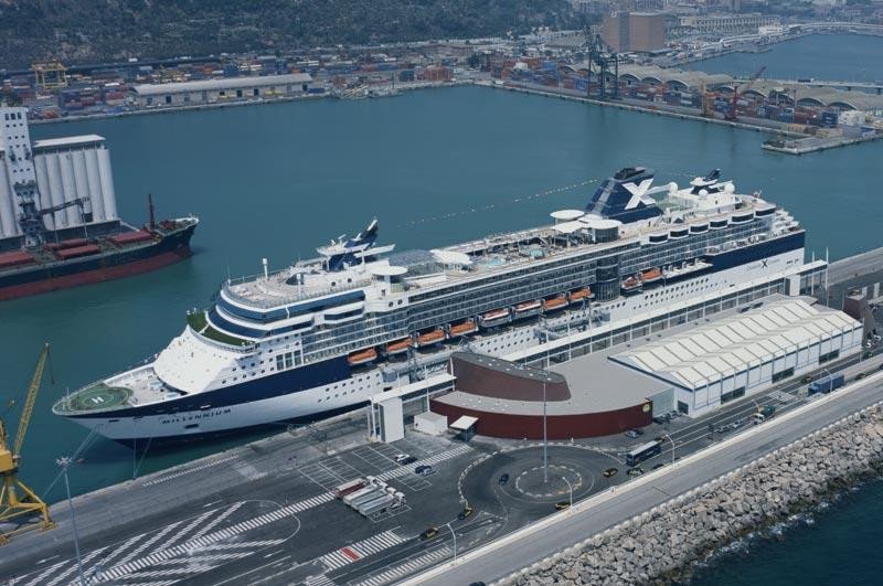 Barcelona se recupera: un 33% más de cruceristas en el primer trimestre