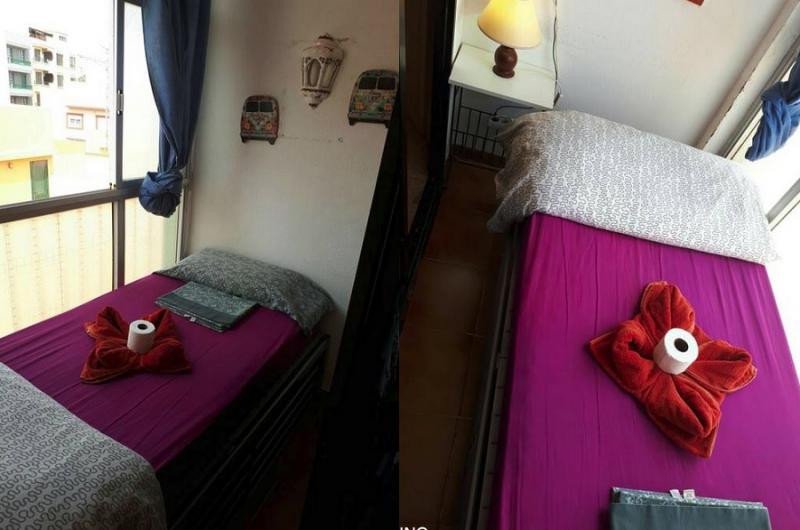 Airbnb comercializa un balcón para dormir en Tenerife
