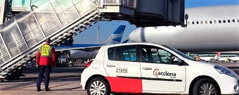 Acciona hará el handling de Aerolíneas Argentinas en Santiago de Chile